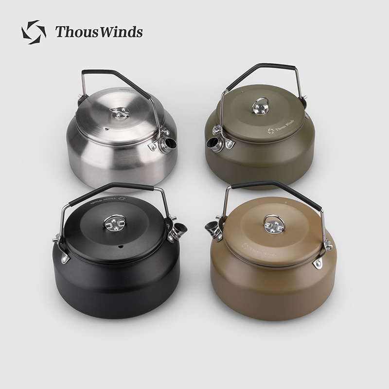Camping Outdoor Cooking Set - Thous Winds Outdoor Camping Kettle, Portable