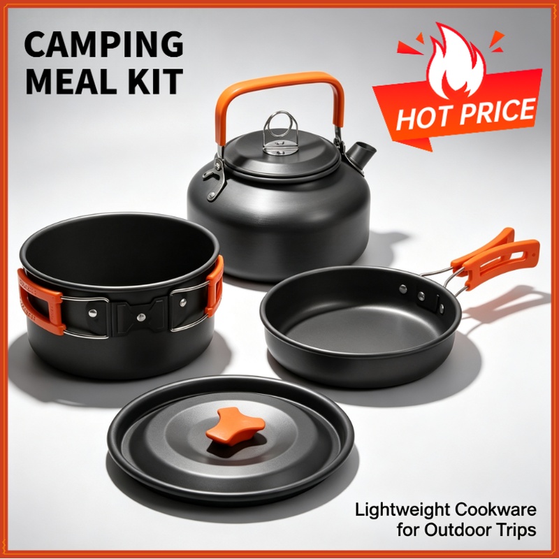 Camping Cooking Recipes - Camping Cooking set Camping Cookware Travel
