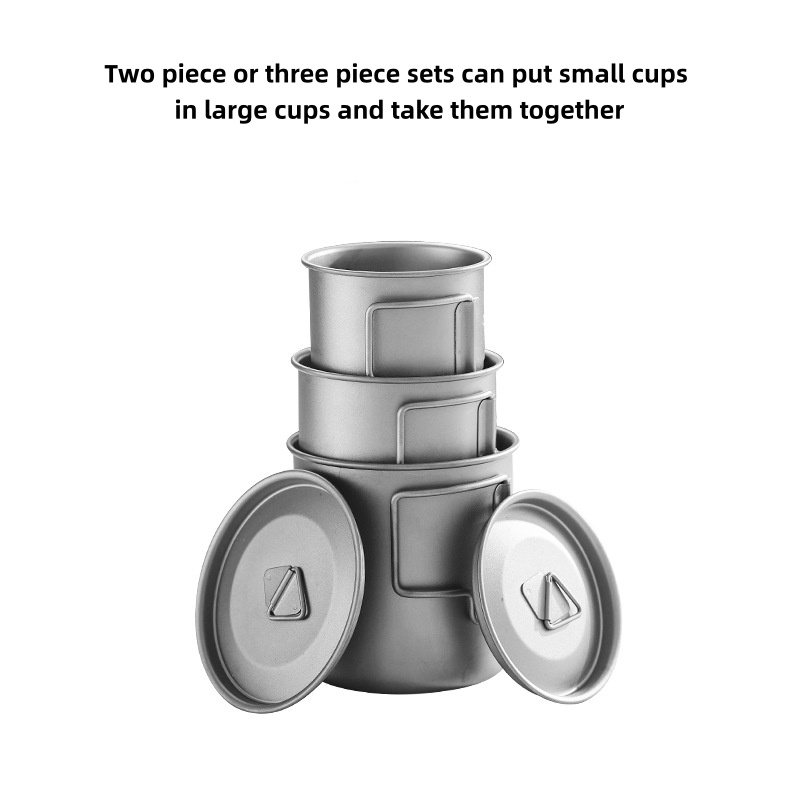Titanium Camping Mug with Fold - Camping Cooking Hardware recension och pris