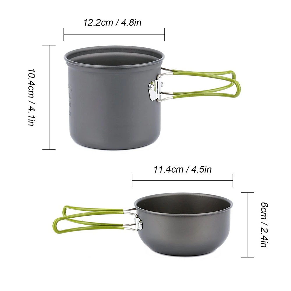 Camping Cookware Mess Kit Ultr - Camping Cooking Unit recension och pris
