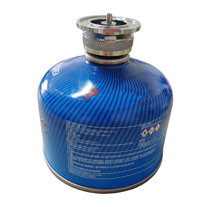 New-1PC Flat Cylinder To  Gas  - Camping Cooking Butane recension och pris