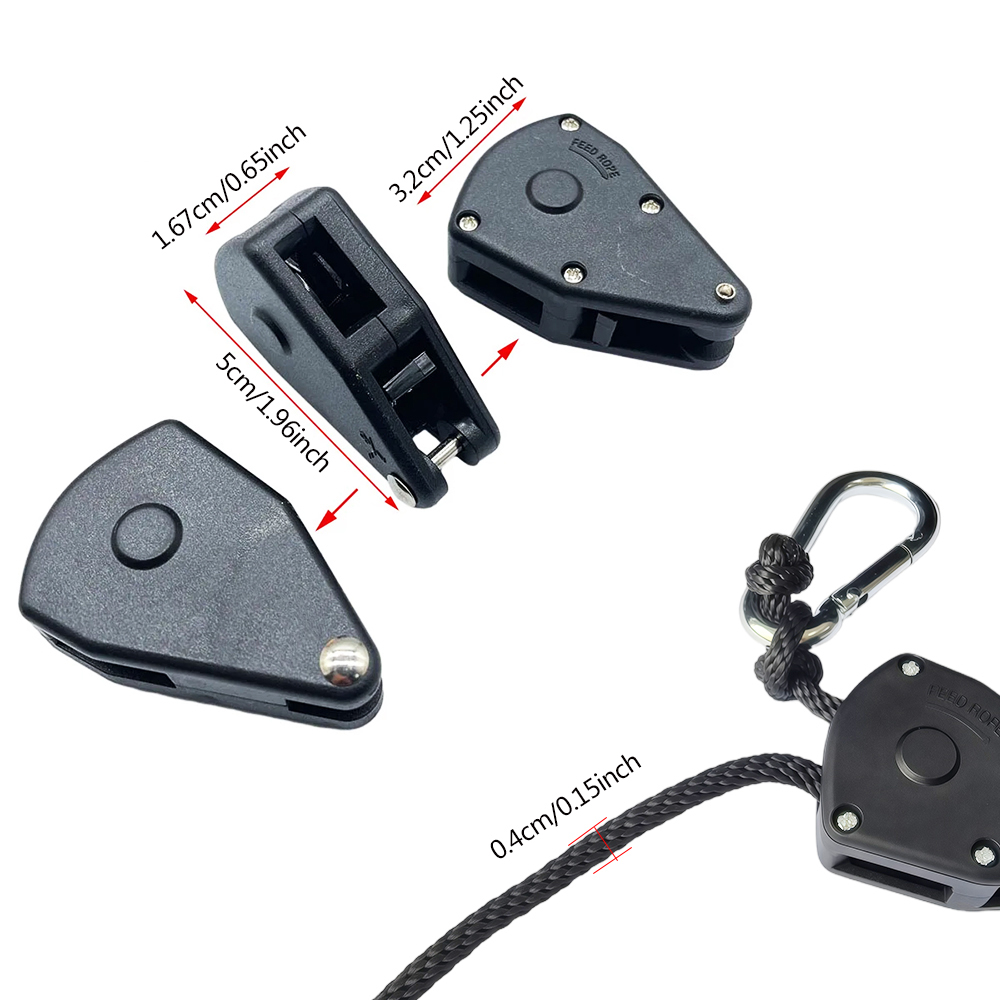 2.4M Camping Tent Tie Down Rop - Camping Cooking Hanger recension och pris