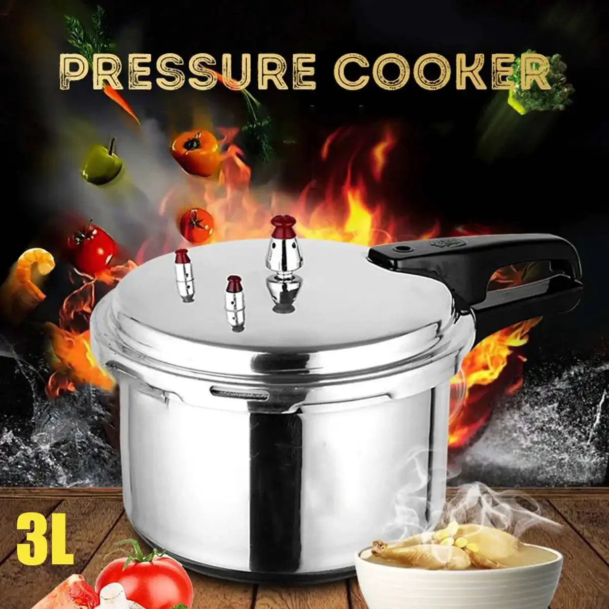 18/20/22/28cm Kitchen Pressure - Camping Cooking Recipes recension och pris