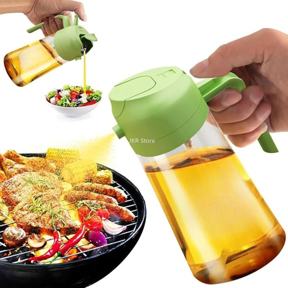 2 in 1 Olive Oil Sprayer Dispe - Camping Cooking Area recension och pris