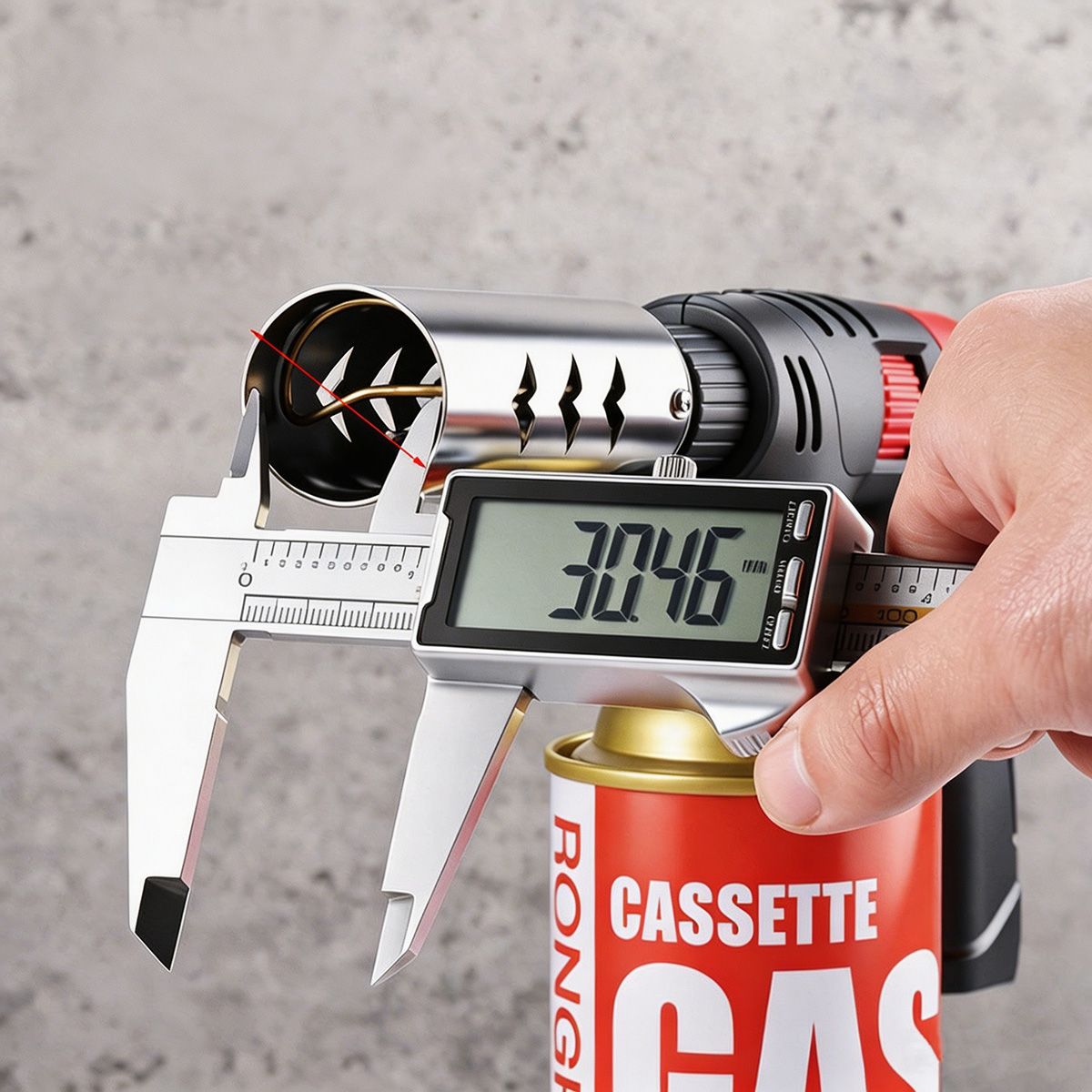 Extended Butane Torch Long Tub - Camping Cooking Butane recension och pris