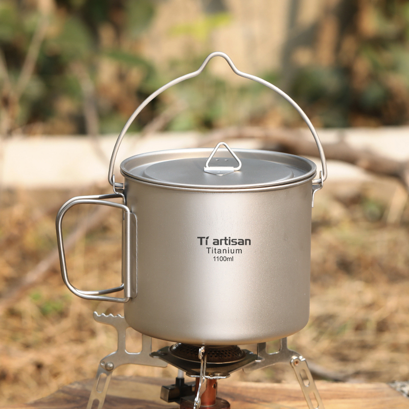 Tiartisan Titanium 1.1L Campin - Camping Cooking Handle recension och pris
