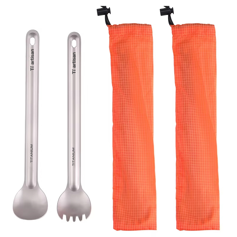 Tiartisan Pure Titanium Cutler - Camp Spork Set recension och pris