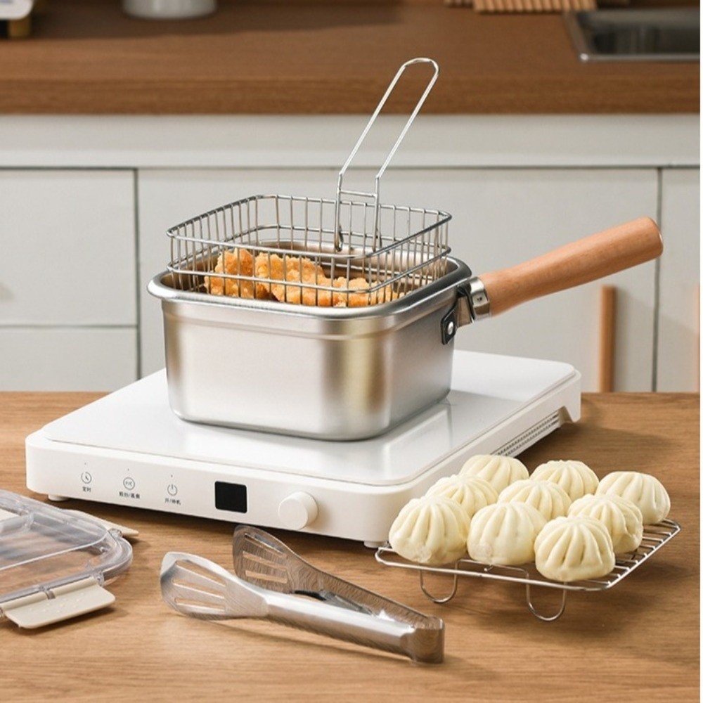 Portable Stainless Steel Fryin - Camping Cooking Unit recension och pris