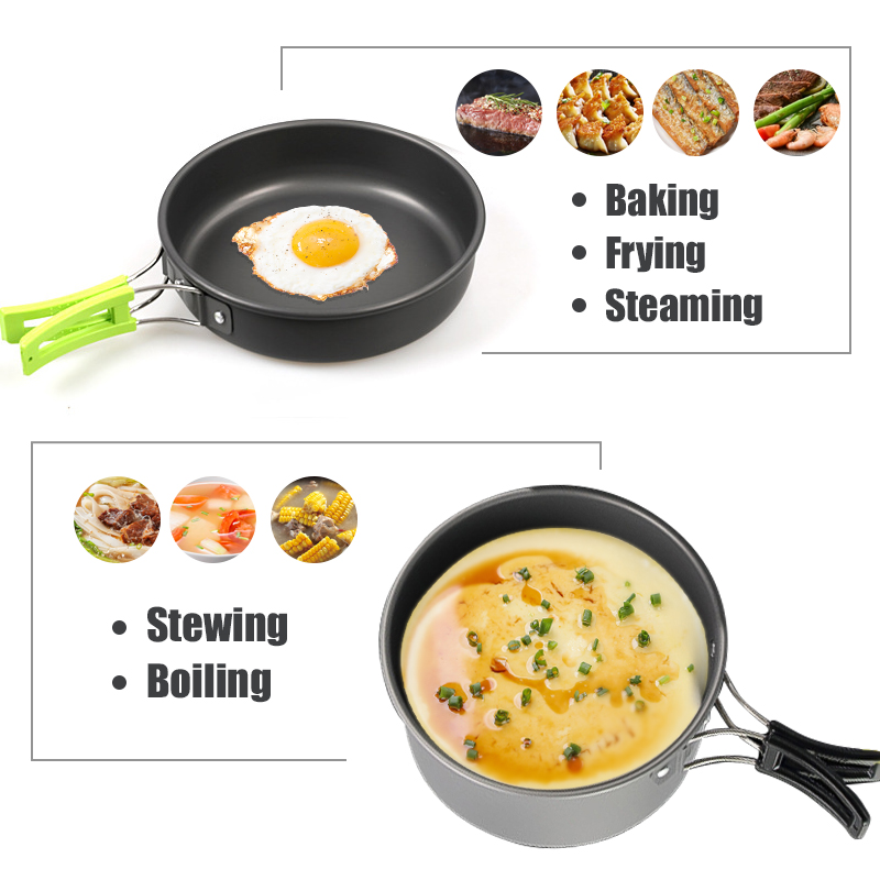 WESTTUNE Camping Cookware Kit  - Camping Cooking Hardware recension och pris