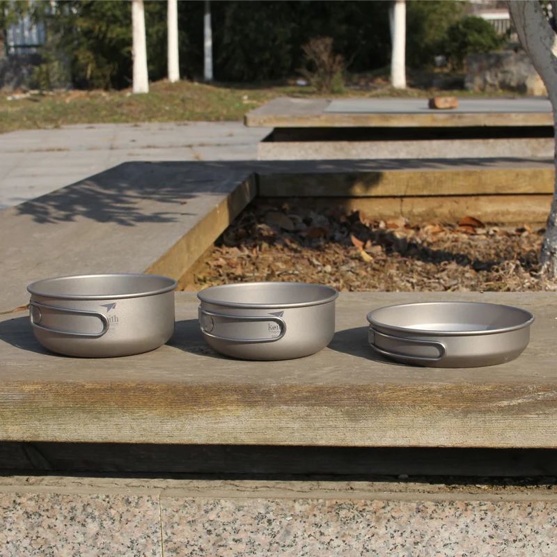 Keith 3PCS Titanium Cookware P - Camping Cooking Hardware recension och pris