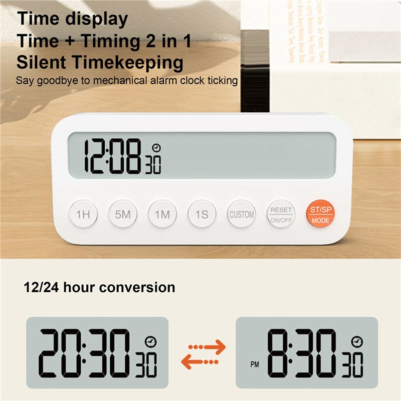 PORK-2X Digital Kitchen Timer  - Camping Cooking With Kids recension och pris