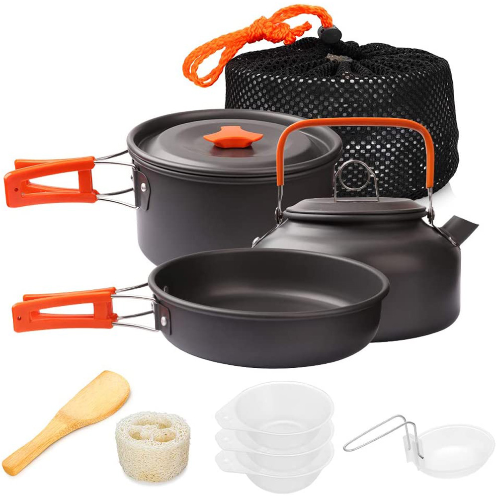 1pcs/1set Camping Cookware Kit - Camping Cooking Hardware recension och pris