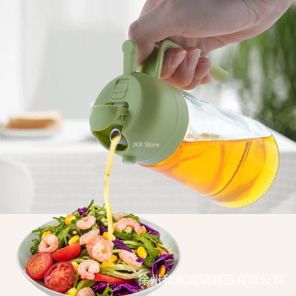 2 in 1 Olive Oil Sprayer Dispe - Camping Cooking Area recension och pris