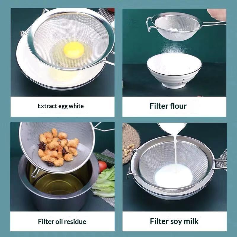 Ergonomic Reusable Food Strain - Camping Cooking Recipes recension och pris