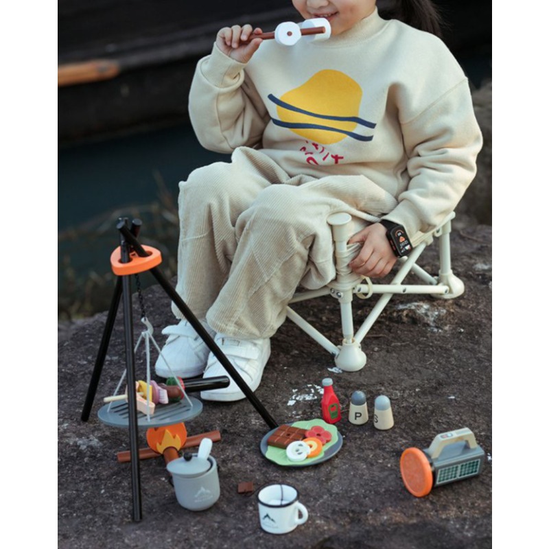 Wooden Camping Pretend Play Se - Camping Cooking With Kids recension och pris