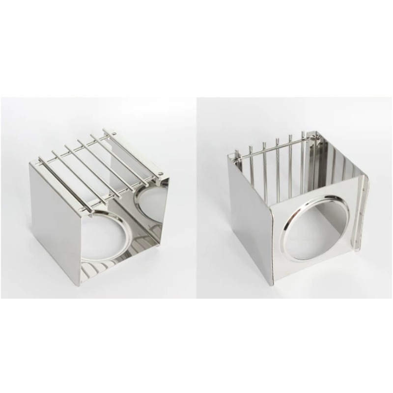 Stainless Steel Square Coffee  - Camping Cooking Hardware recension och pris