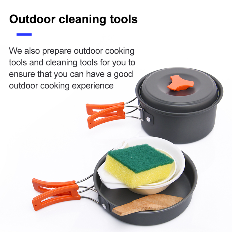 Widesea Camping Outdoor Cookwa - Camping Cooking Hardware recension och pris