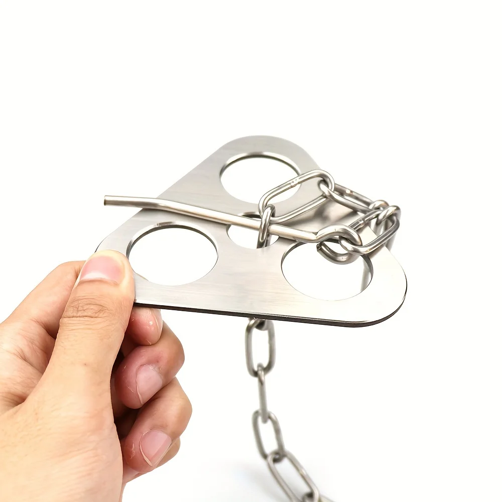 Stainless Steel Camping Tripod - Camping Cooking Hanger recension och pris