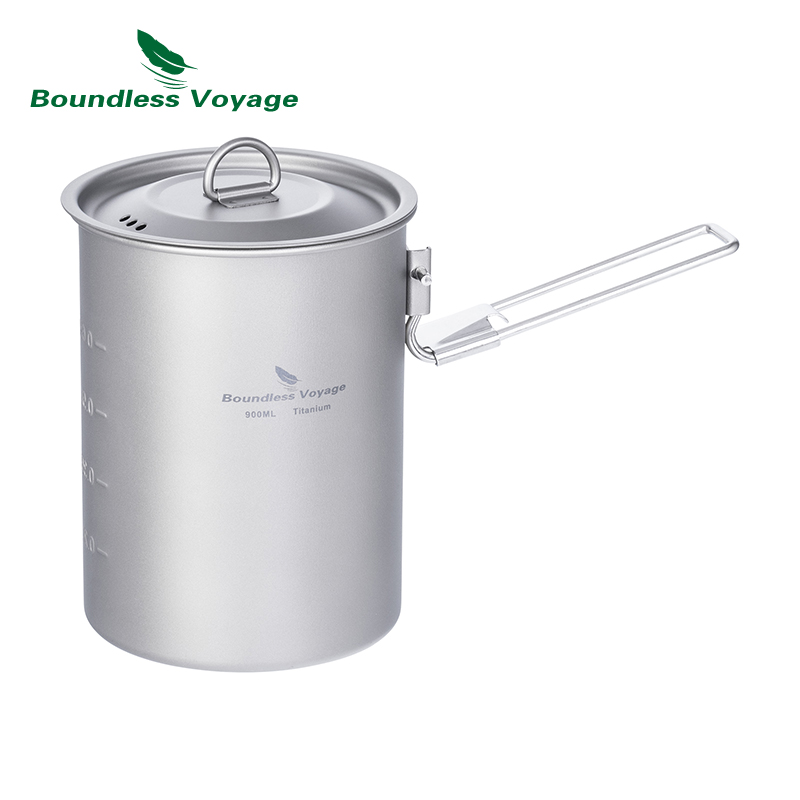 Boundless Voyage 900ml Titaniu - Camping Cooking Handle recension och pris
