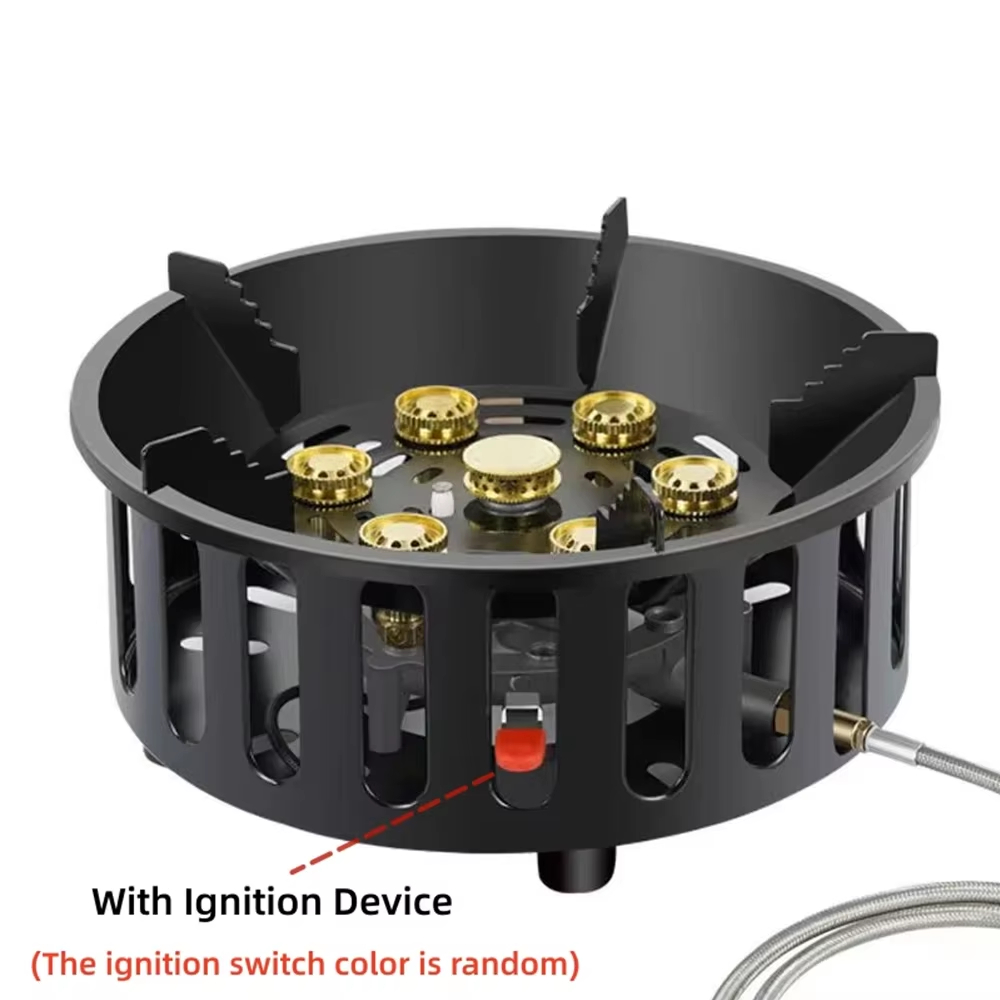 21000W 7-Core Camping Stove Hi - Camping Cooking Butane recension och pris