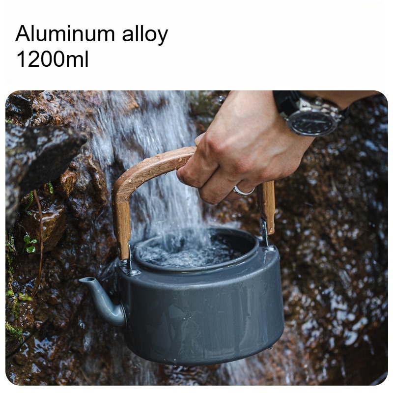 1.2L Lightweight Aluminum Allo - Camping Cooking Handle recension och pris