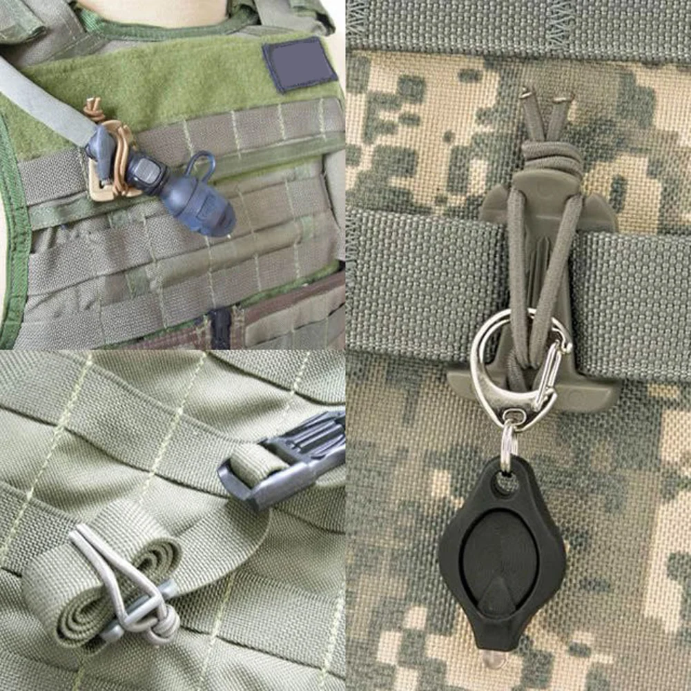 2Pcs Backpack Buckle Clamp Car - Camping Cooking Hanger recension och pris