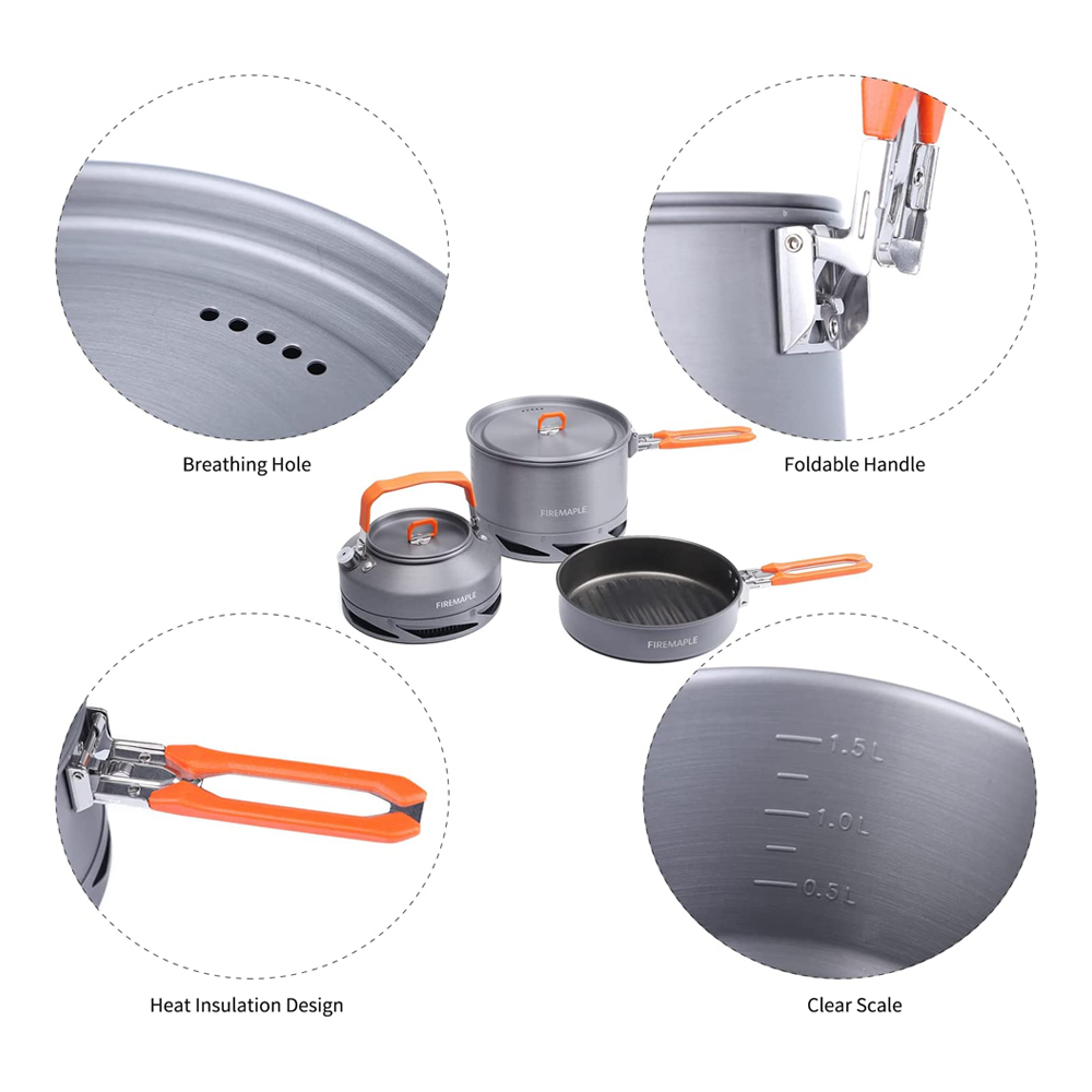 Fire Maple Camping Cookware Ut - Camping Cooking Recipes recension och pris