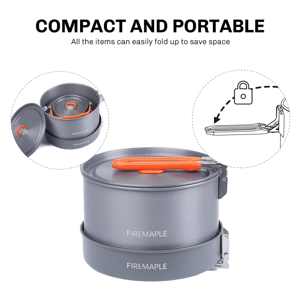 Fire Maple Camping Cookware Ut - Camping Cooking Recipes recension och pris