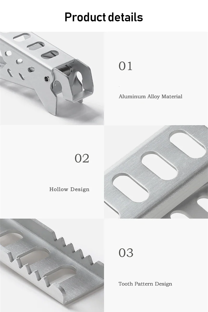 Aluminium Anti-hot Alloy Clip  - Camping Cooking Hardware recension och pris