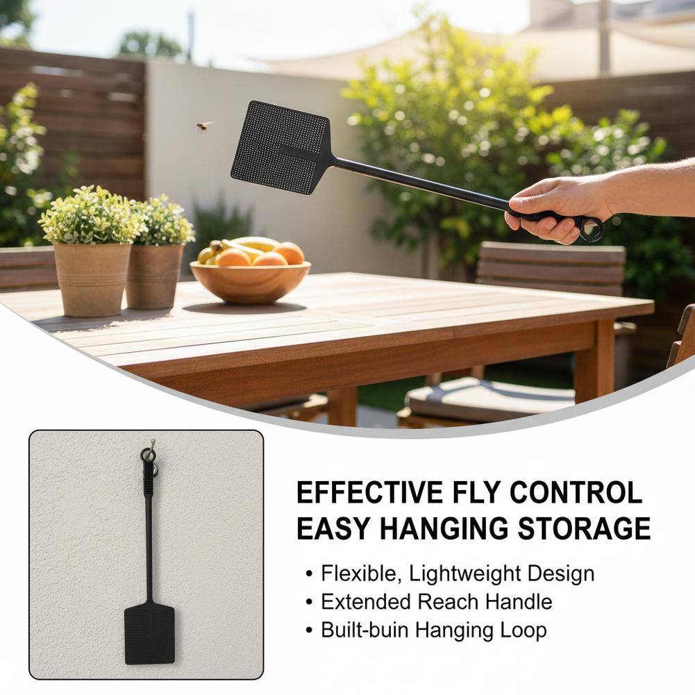 Fly Swatter with Long Handle M - Camping Cooking Handle recension och pris