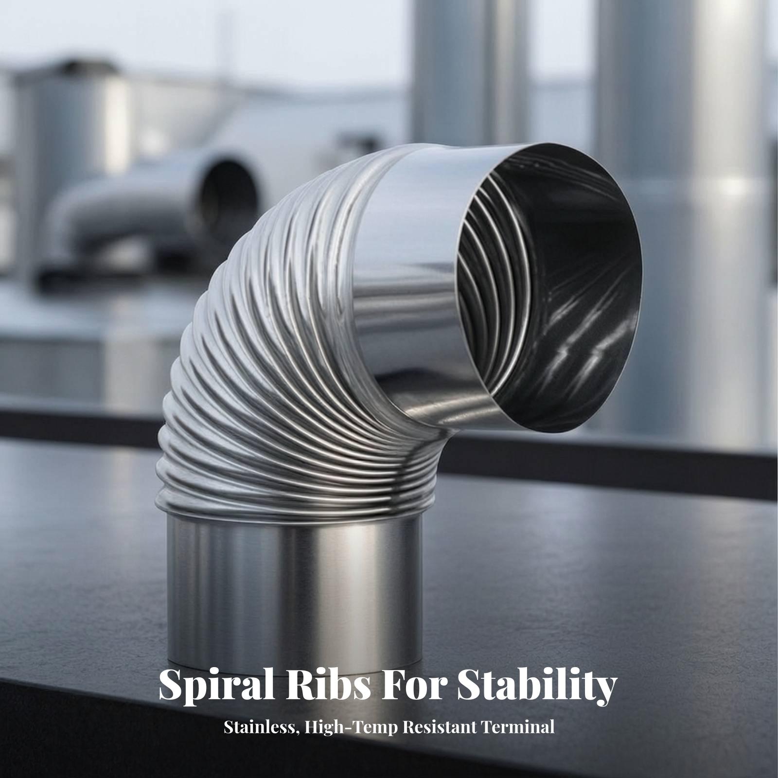 Durable Stainless Steel Elbow  - Camping Cooking Area recension och pris