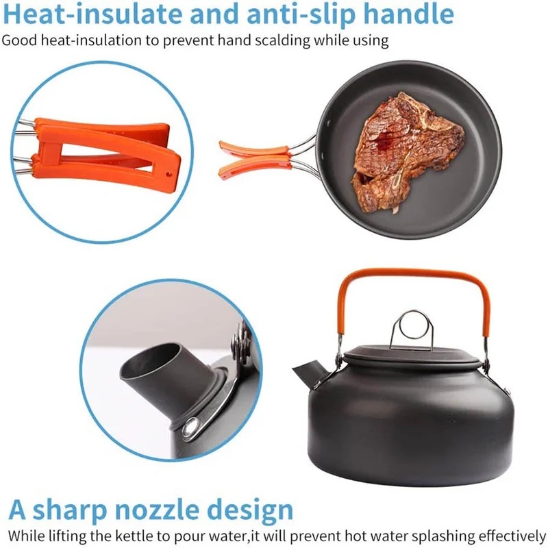 Camping Cooking set Camping Co - Camping Cooking Recipes recension och pris