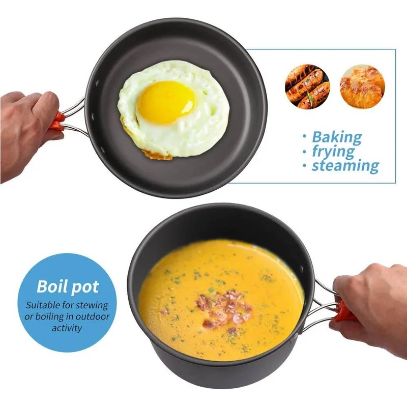 Camping Cooking set Camping Co - Camping Cooking Recipes recension och pris